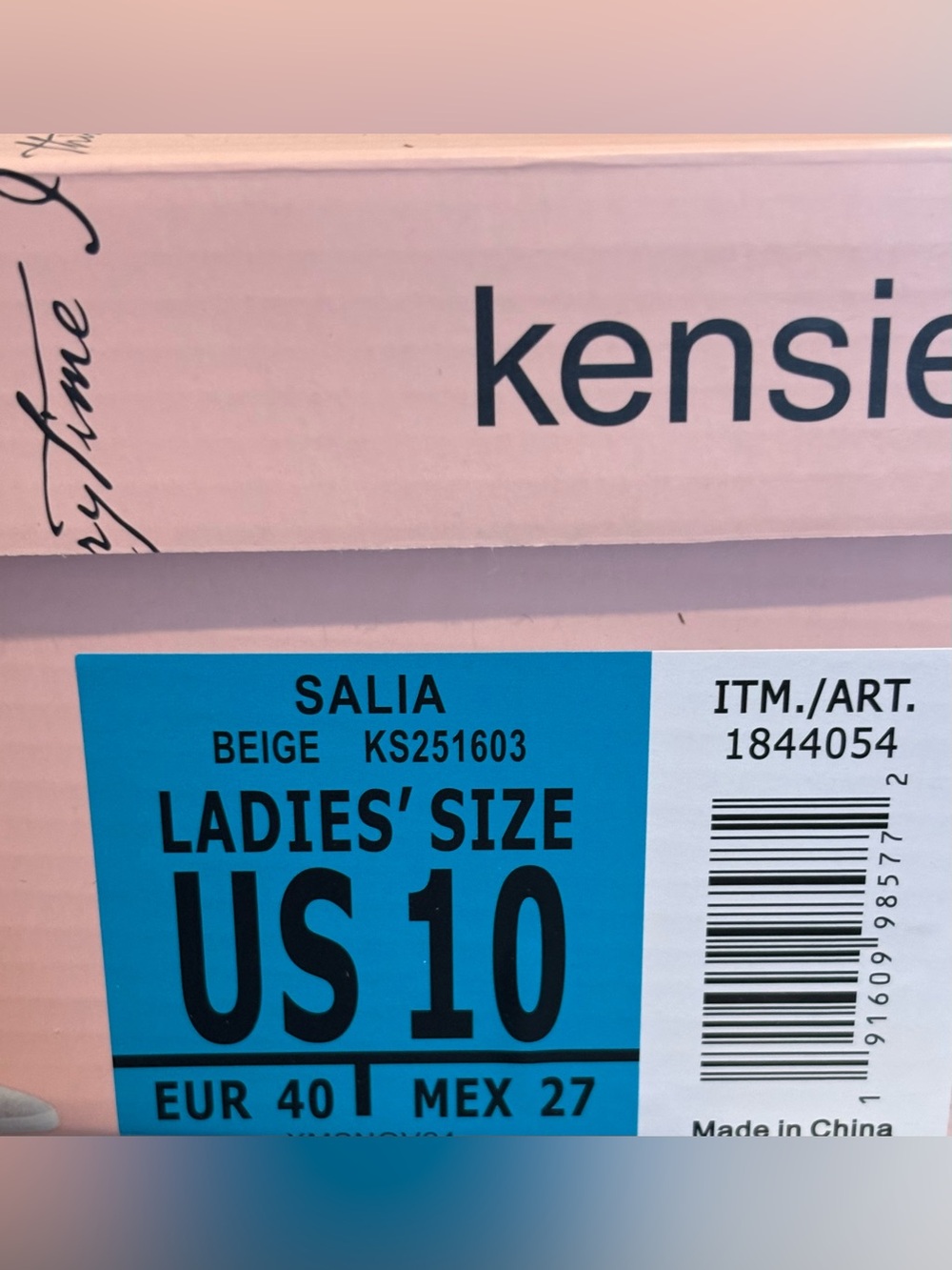 NEW Kensie Women's Salia Slip-On Shoes Beige Size 10 New In Box - Picture 5 of 5